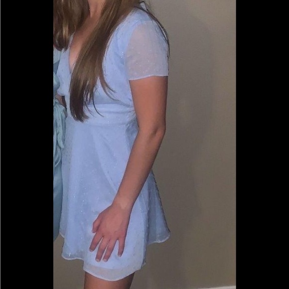 Superdown blue Bree mini dress - Picture 2 of 3